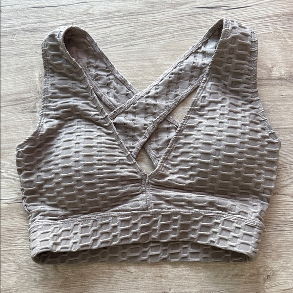 Forever 21 Olive and Taupe Textured Bras - Picture 2 of 7